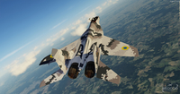 Mikojan MiG 29 Fulcrum der ukrainischen Luftwaffe FSX P3D 10