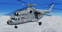 Hákový vrtulník Mil MI 6 FSX P3D 17