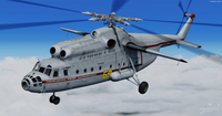 Hákový vrtulník Mil MI 6 FSX P3D 18