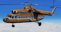 Hákový vrtulník Mil MI 6 FSX P3D 20