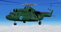 Hákový vrtulník Mil MI 6 FSX P3D 21