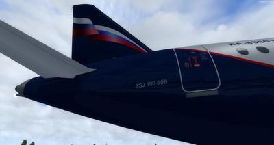 スホーイスーパージェットSSJ 100 FSX P3D 4