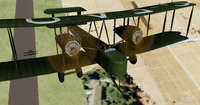 Vickers Vimy FB 27A bombázó FSX P3D 10