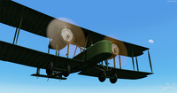 Vickers Vimy FB 27A Bomber FSX P3D 11