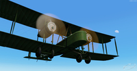 Vickers Vimy FB 27A bombázó FSX P3D 11