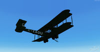Vickers Vimy FB 27A Bomber FSX P3D 13