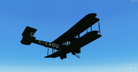 Vickers Vimy FB 27A bombázó FSX P3D 13