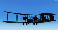 Vickers Vimy FB 27A bombázó FSX P3D 14