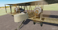 Vickers Vimy FB 27A bombázó FSX P3D 6