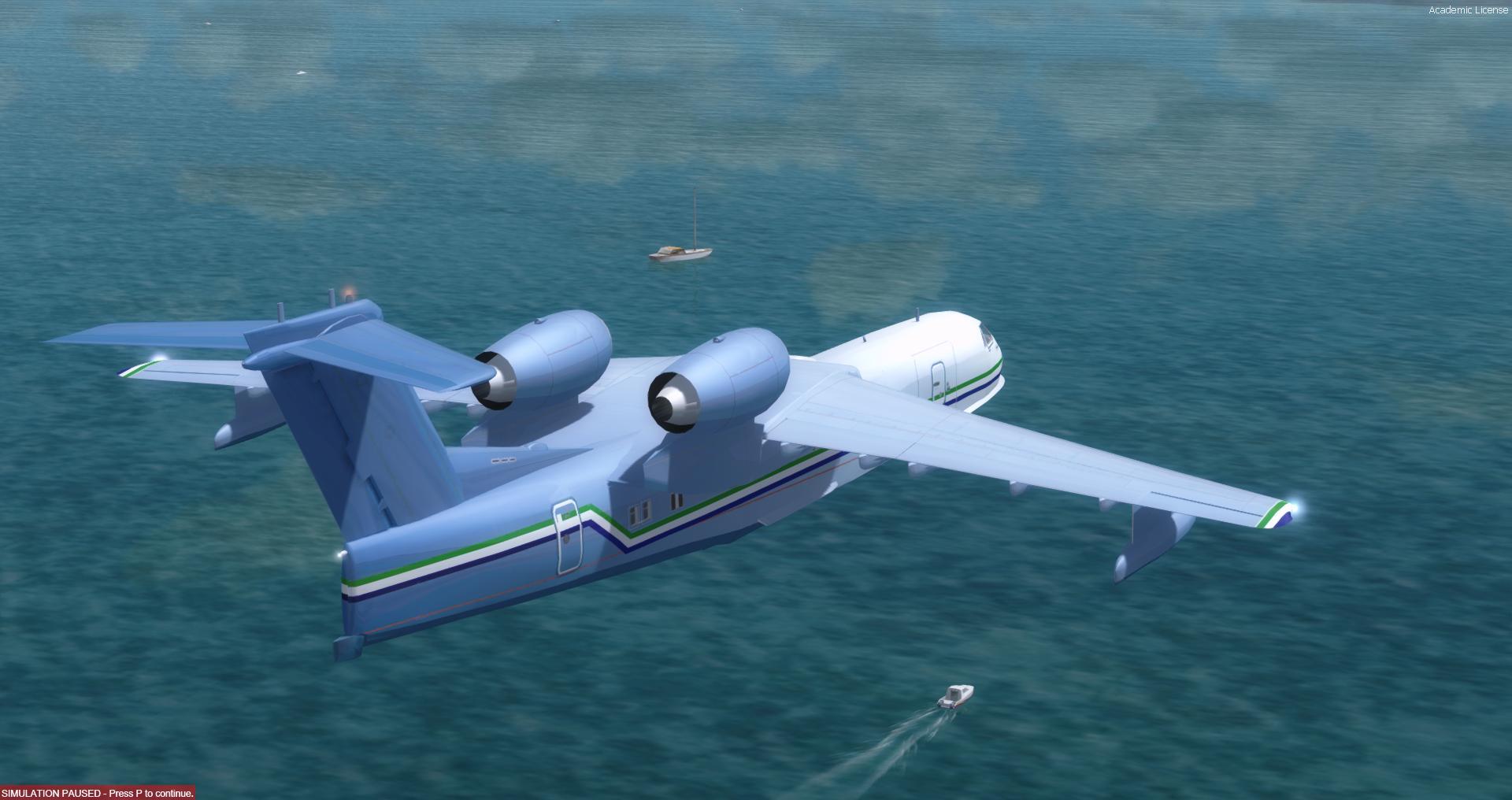 Beriev Be-200 Package for FSX and P3D - DOWNLOAD