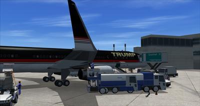 Boeing 757 200唐纳德·特朗普 FSX P3D 13