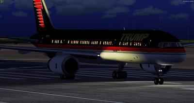 Boeing 757 Donald Trump FSX P3D 22