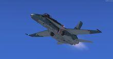 Boeing FA18cホーネットマルチカラーリング FSX P3D 3