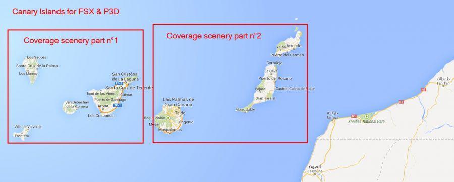 Mappa completa Canary