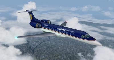 Embraer ERJ 135 Monivärinen FSX P3D 34