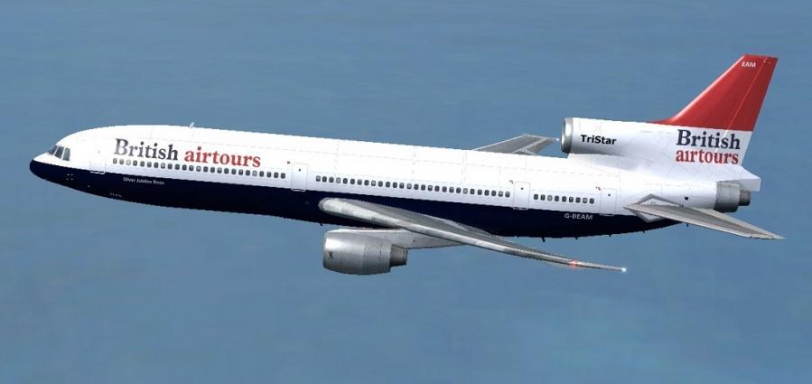 British Airtours Lockheed L1011 Tristar Captură de ecran 1