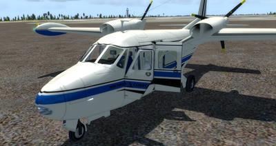 Coleção Piaggio P 166 FSX P3D 4