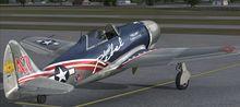 リパブリックXP 47Jエスコート FSX P3D 7