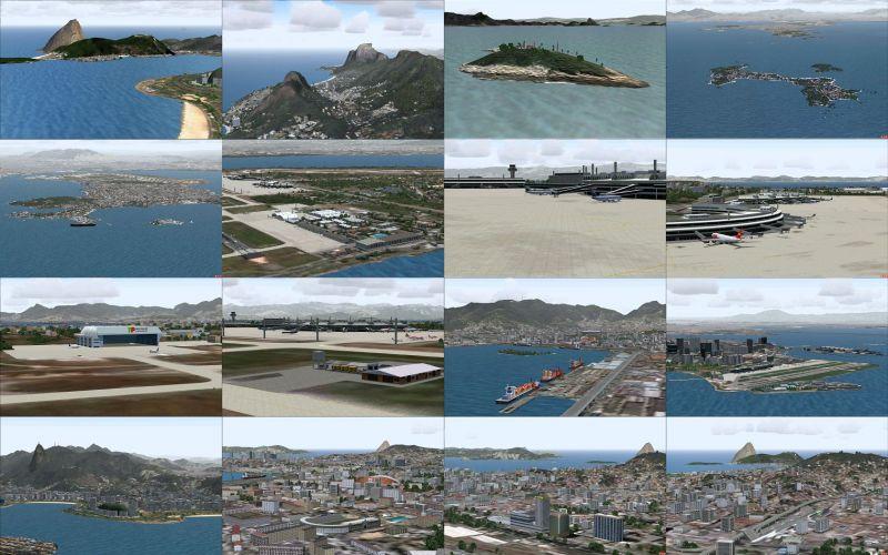 Rio de Janeiro V9.0 FS2004 realist rezolvările