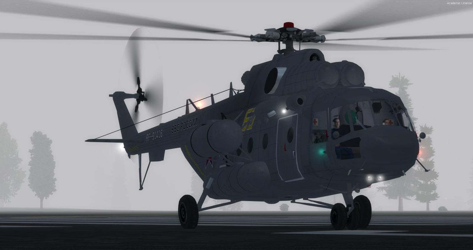 Mil Mi-171 Russian Air Force for FSX and P3D - DOWNLOAD