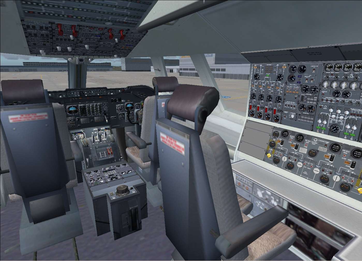 Готов к сопротивлению Boeing 747-200v2 FS2004.