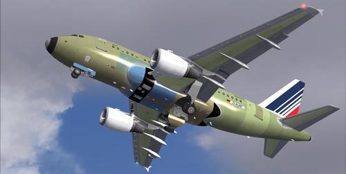 Airbus_A318-111_Unpainted_Air_France_FSX_1