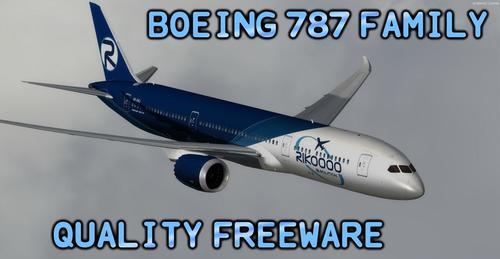 img1 Boeing 787 család + virtuális pilótafülke FSX & P3D